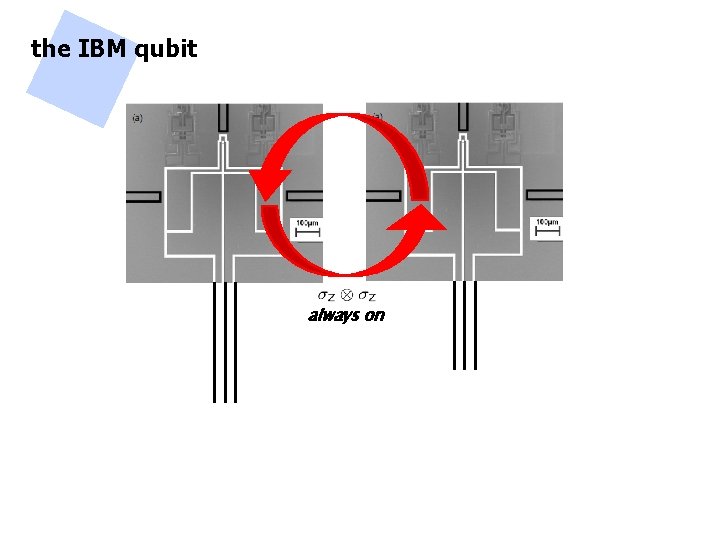 the IBM qubit always on 