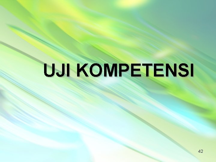 UJI KOMPETENSI 42 