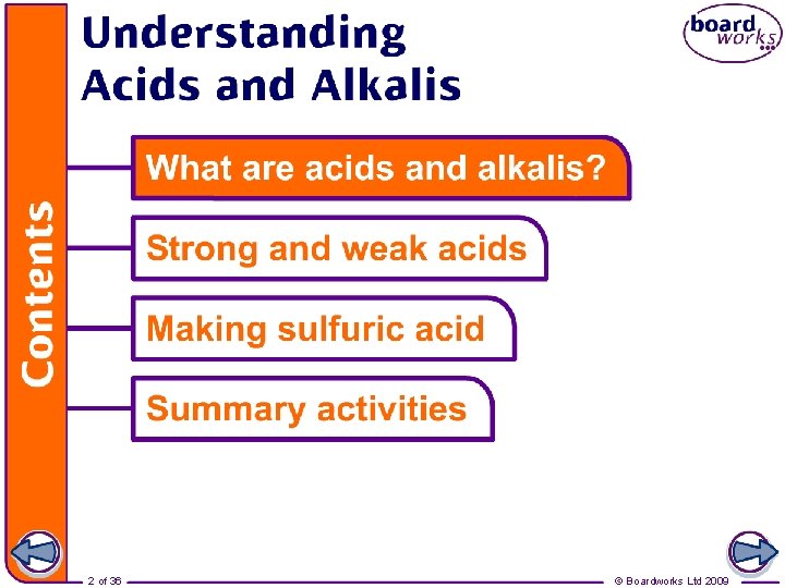 2 of 36 © Boardworks Ltd 2009 
