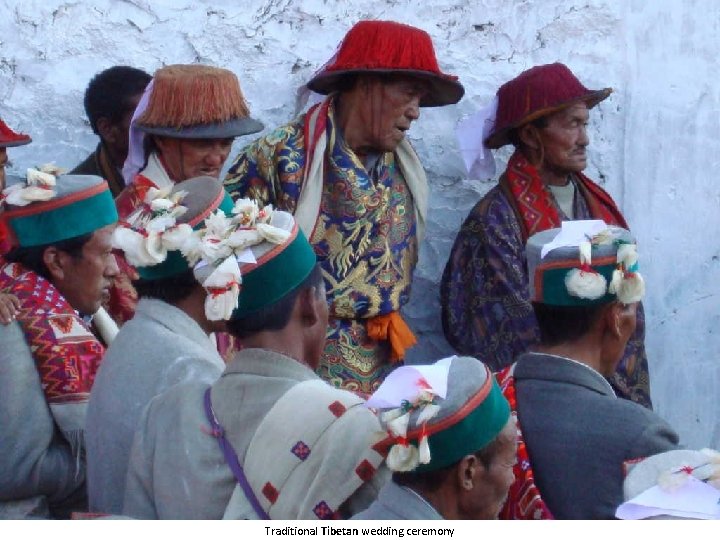 Traditional Tibetan wedding ceremony 