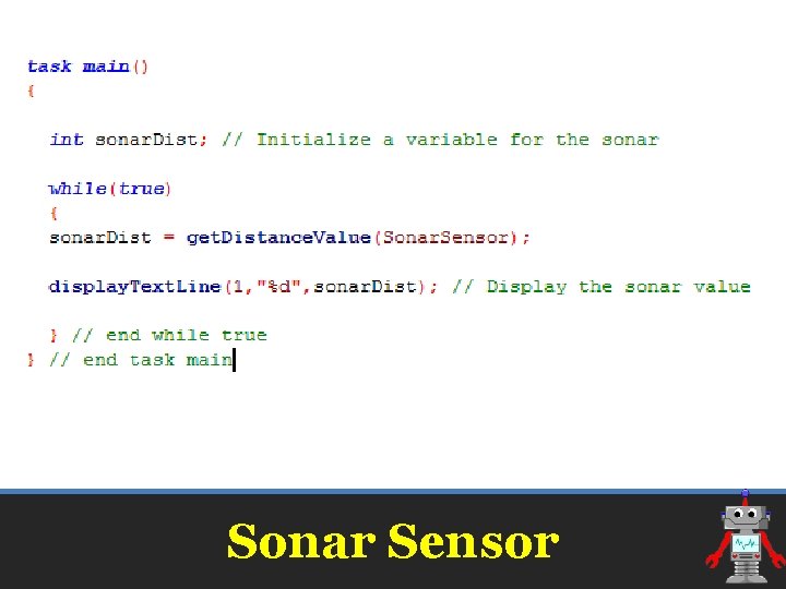 Sonar Sensor Sonar Sensor