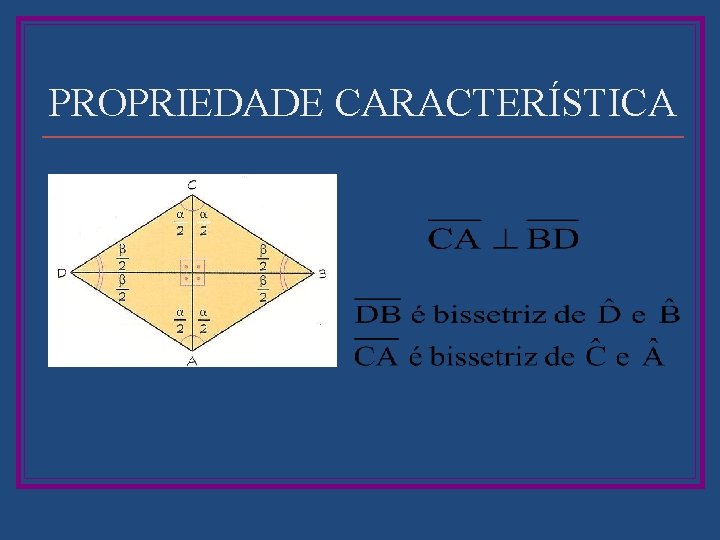 PROPRIEDADE CARACTERÍSTICA 