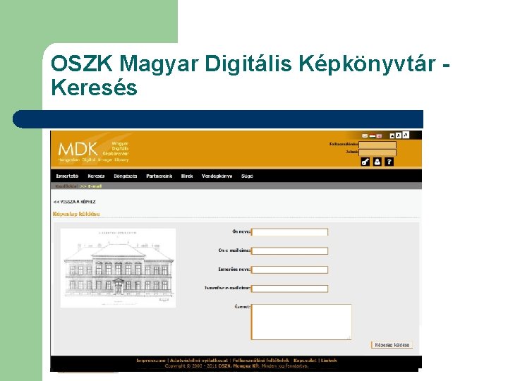 OSZK Magyar Digitális Képkönyvtár Keresés 