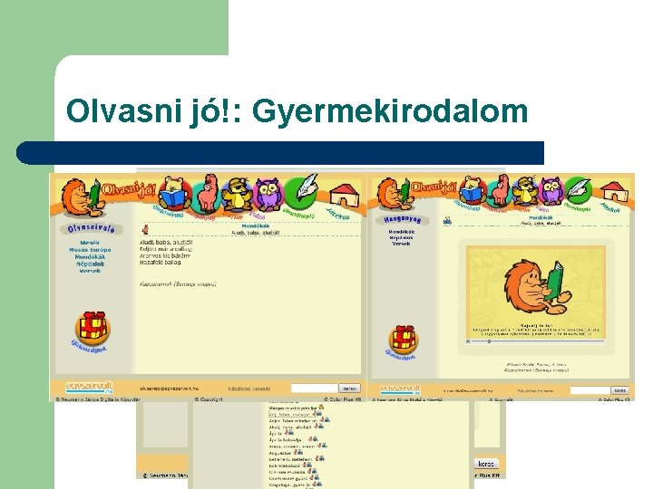 Olvasni jó!: Gyermekirodalom 