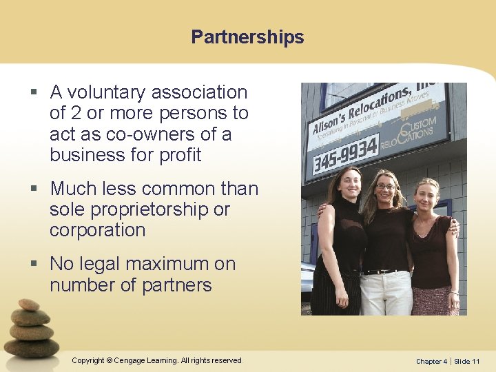 Partnerships § A voluntary association of 2 or more persons to act as co-owners