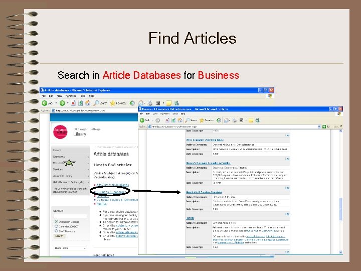 Find Articles Search in Article Databases for Business 