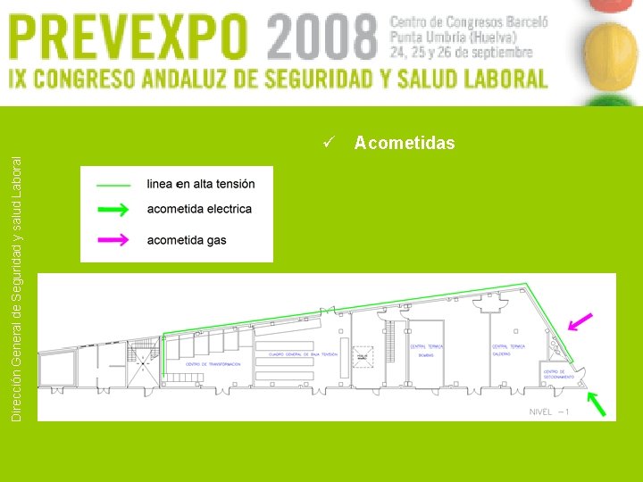 Dirección General de Seguridad y salud Laboral ü Acometidas 