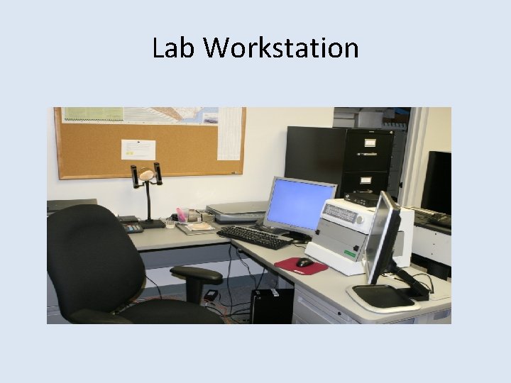 Lab Workstation 