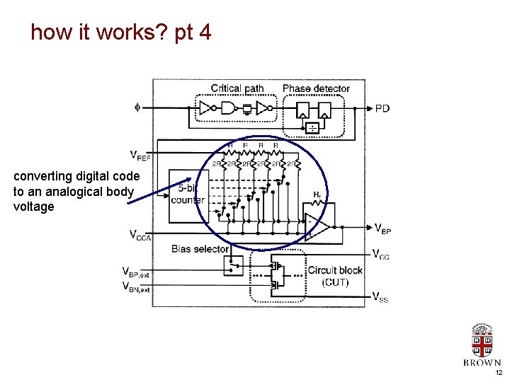 how it works? pt 4 converting digital code to an analogical body voltage 12