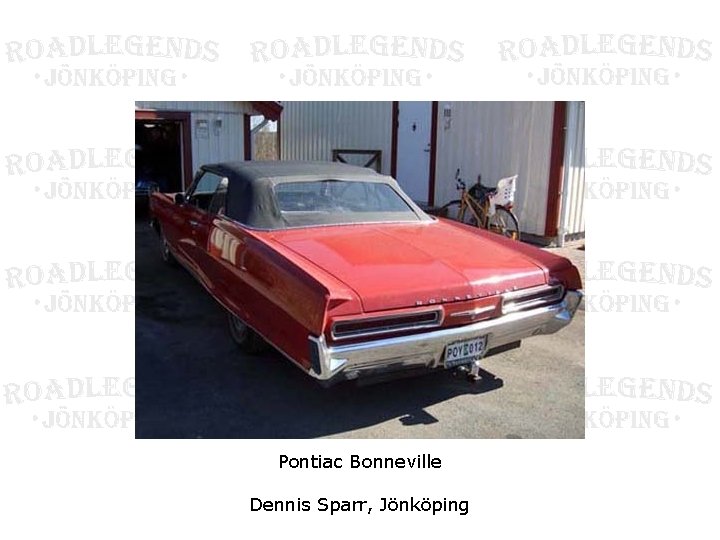 Pontiac Bonneville Dennis Sparr, Jönköping 