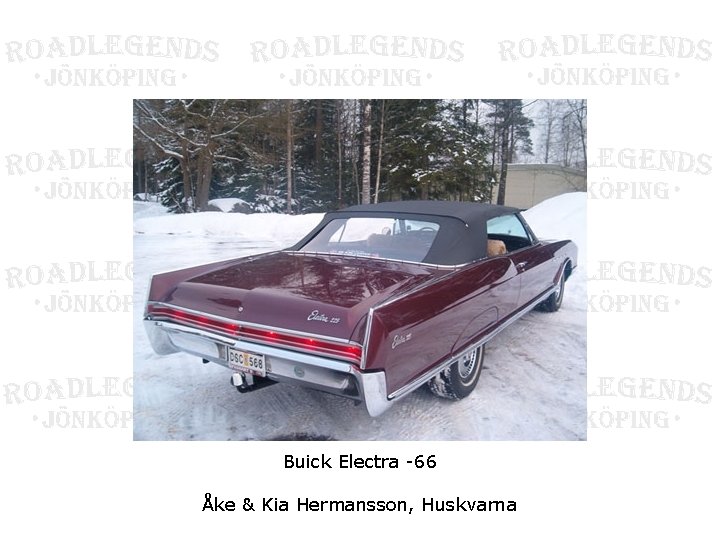 Buick Electra -66 Åke & Kia Hermansson, Huskvarna 