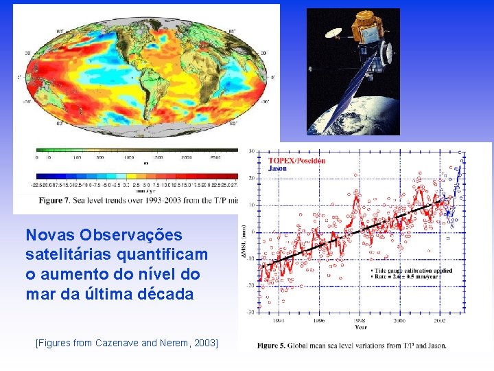 Novas Observações satelitárias quantificam o aumento do nível do mar da última década [Figures