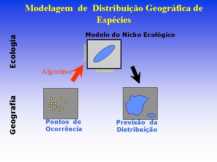 Geografia Modelo do Nicho Ecológico Temperatura Ecologia Modelagem de Distribuição Geográfica de Espécies Algoritmo