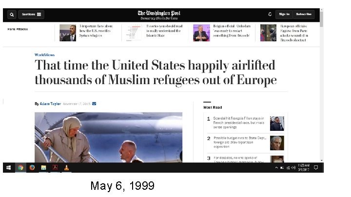 May 6, 1999 
