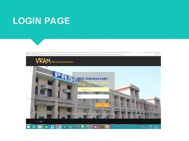 LOGIN PAGE 