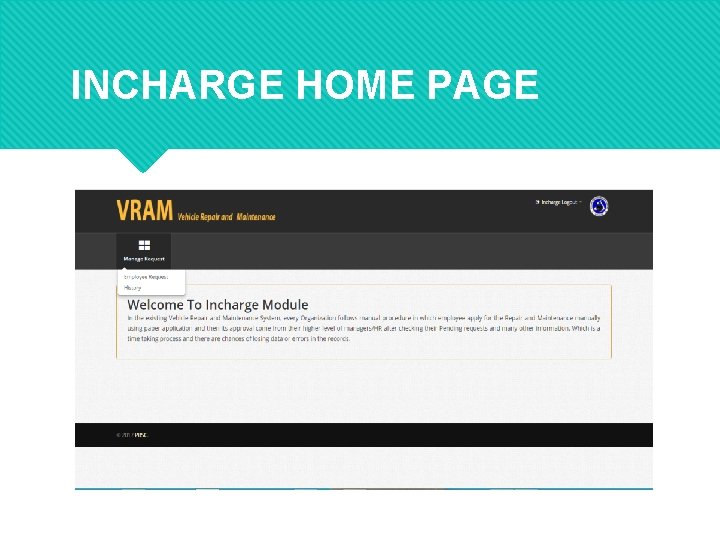 INCHARGE HOME PAGE 