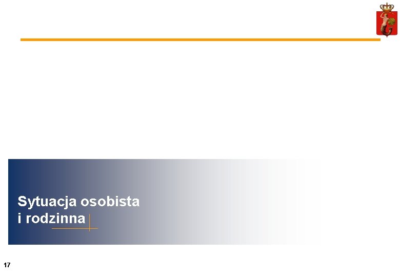 Sytuacja osobista i rodzinna 17 