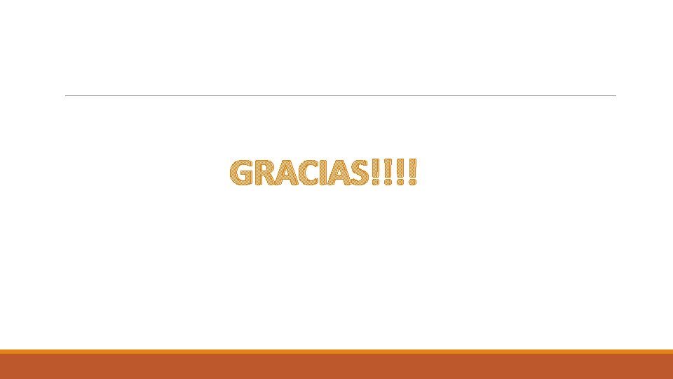 GRACIAS!!!! 