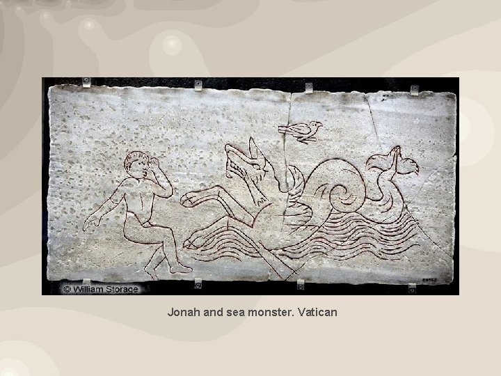 Jonah and sea monster. Vatican 