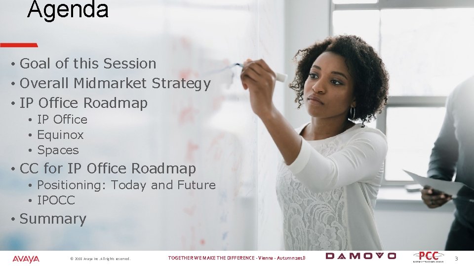 Agenda • Goal of this Session • Overall Midmarket Strategy • IP Office Roadmap