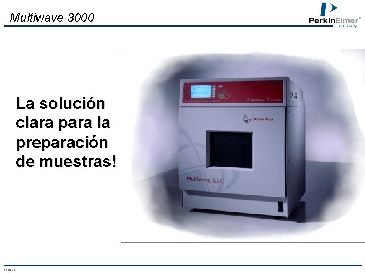 Multiwave 3000 La solución clara para la preparación de muestras! Page 37 