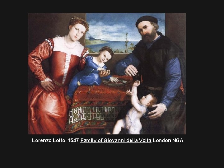 Lorenzo Lotto 1547 Family of Giovanni della Volta London NGA 