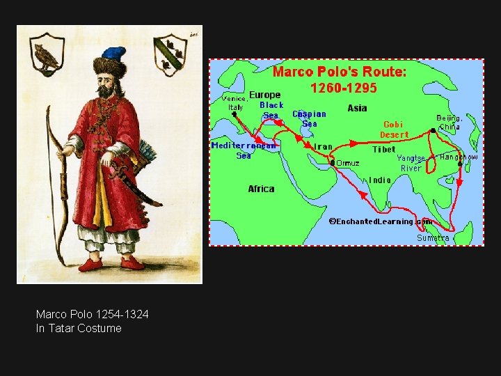 Marco Polo 1254 -1324 In Tatar Costume 
