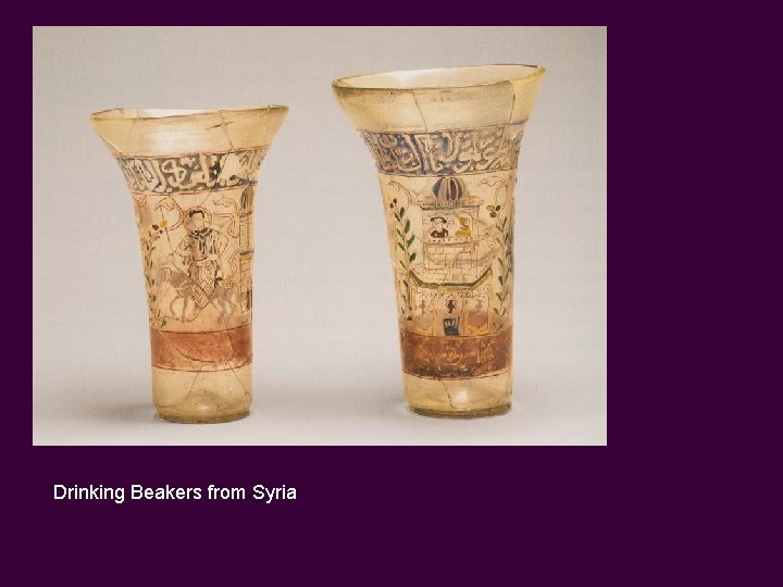 Drinking Beakers from Syria 