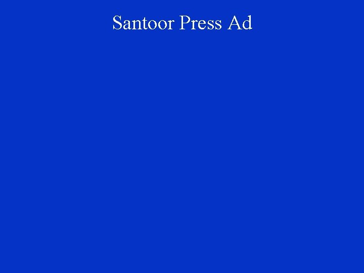 Santoor Press Ad 