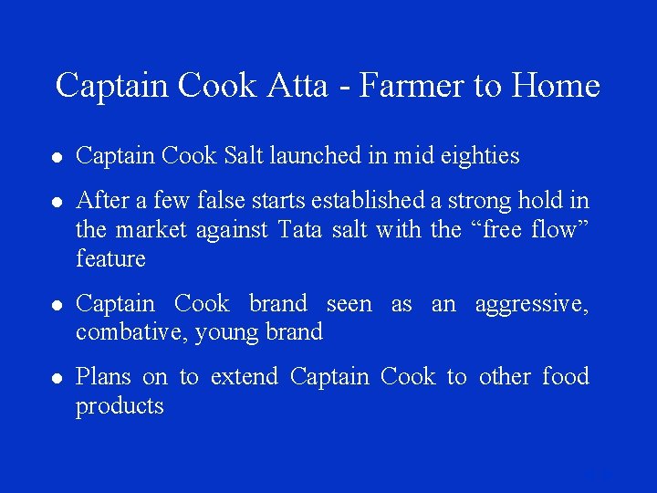 Captain Cook Atta - Farmer to Home l Captain Cook Salt launched in mid