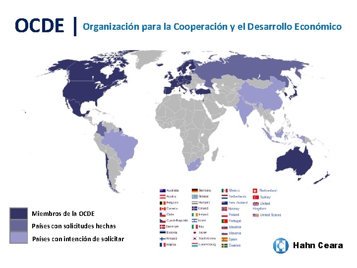 OCDE | Organización para la Cooperación y el Desarrollo Económico Miembros de la OCDE