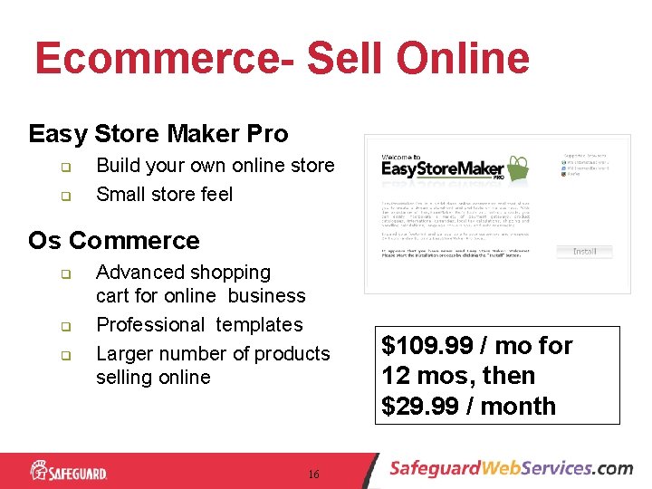 Ecommerce- Sell Online Easy Store Maker Pro q q Build your own online store