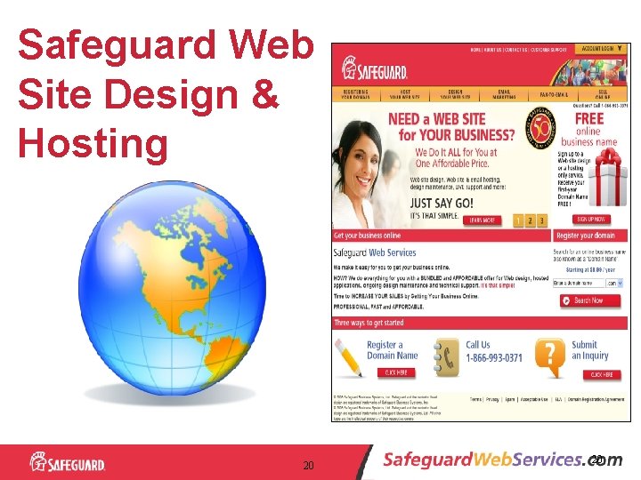 Safeguard Web Site Design & Hosting 20 20 