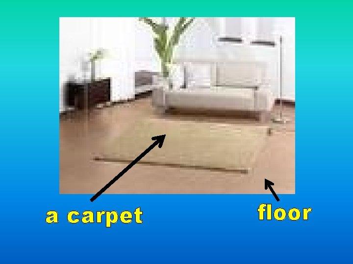 как переводится there is a carpet on the floor