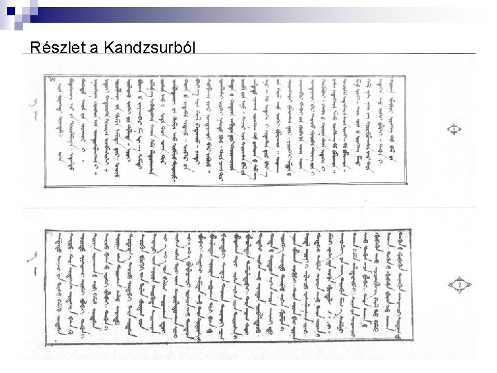 Részlet a Kandzsurból 