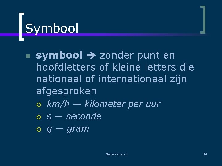 Symbool n symbool zonder punt en hoofdletters of kleine letters die nationaal of internationaal