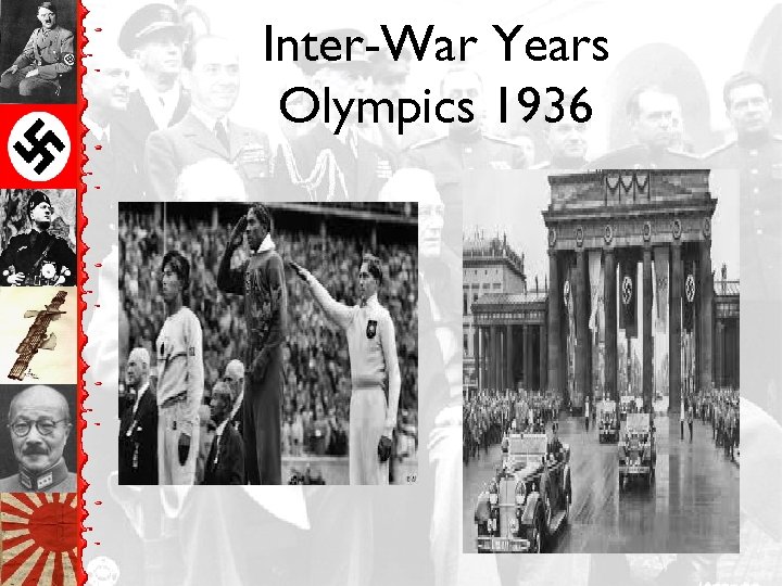 Inter-War Years Olympics 1936 