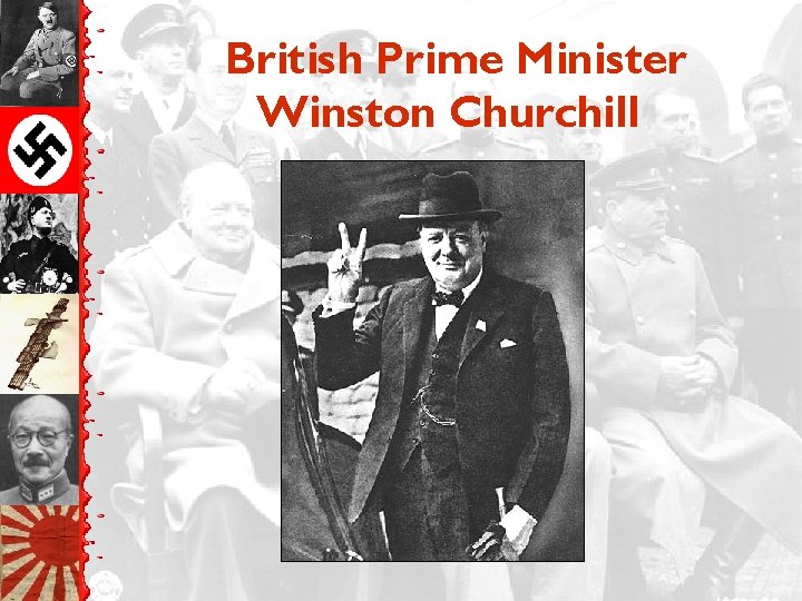 British Prime Minister Winston Churchill 