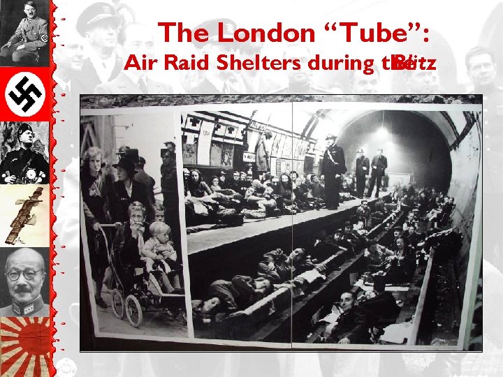 The London “Tube”: Air Raid Shelters during the Blitz 