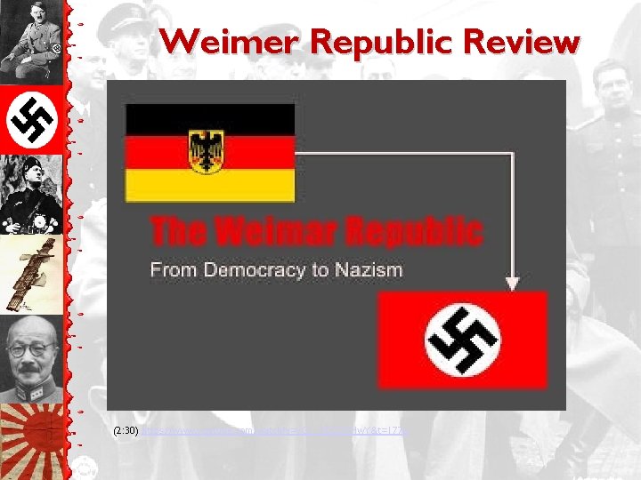Weimer Republic Review (2: 30) https: //www. youtube. com/watch? v=v. O-_HXO 7 Hw. Y&t=177