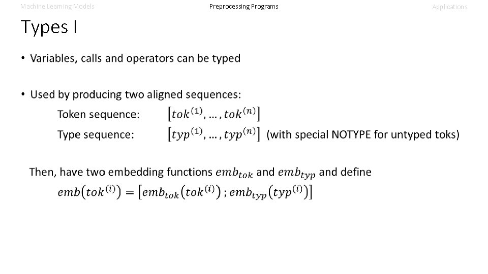 Machine Learning Models Types I Preprocessing Programs Applications 