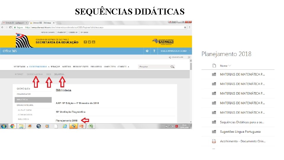 SEQUÊNCIAS DIDÁTICAS 