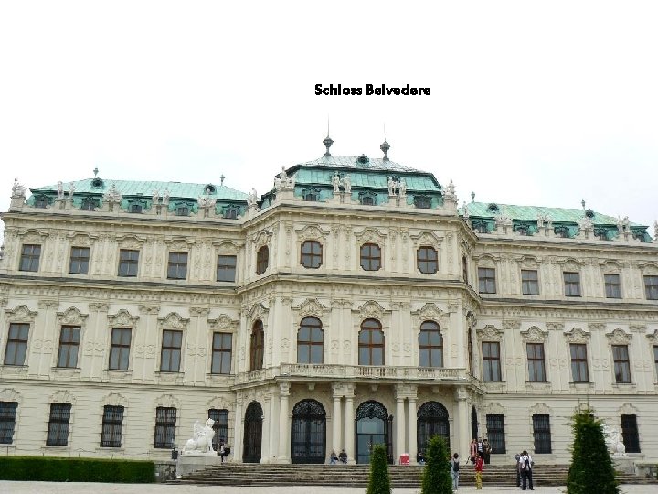 Le Palais du Belvédère ( Schloss Belvedere) est l'un des plus grands palais baroques