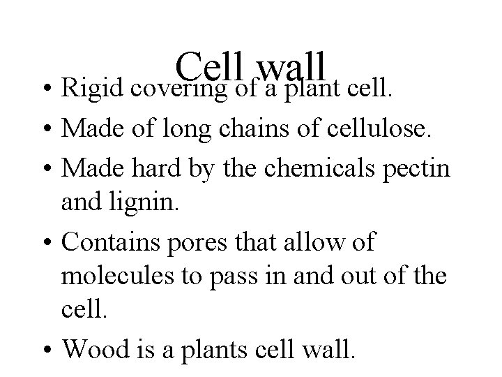 Part II The parts of the cell Microtubules