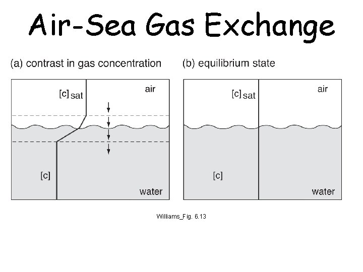 Air-Sea Gas Exchange Williams_Fig. 6. 13 