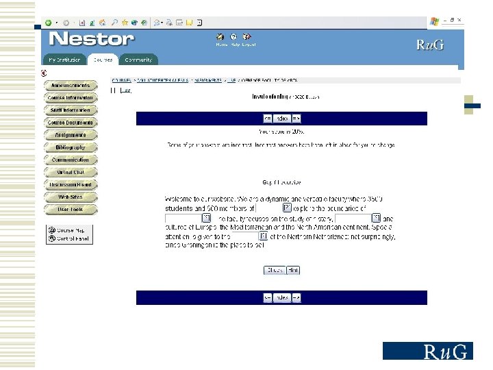 Screenshot Hot Potatoes 