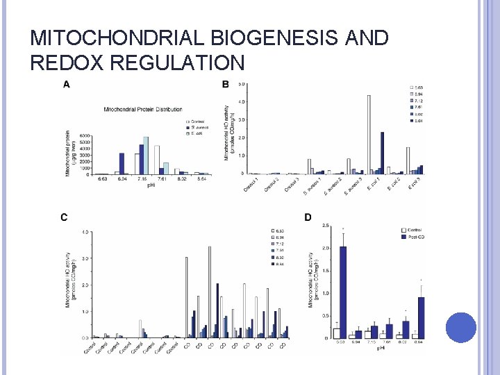 MITOCHONDRIAL BIOGENESIS AND REDOX REGULATION 