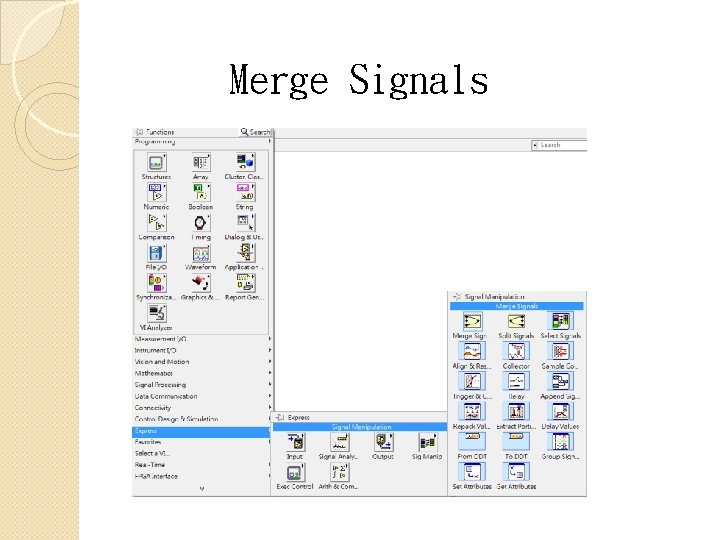 Merge Signals 