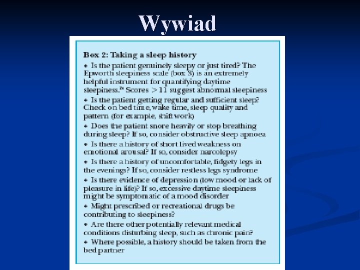 Wywiad 