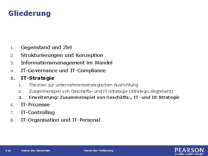 Gliederung 1. Gegenstand und Ziel 2. Strukturierungen und Konzeption 3. Informationsmanagement im Wandel 4.